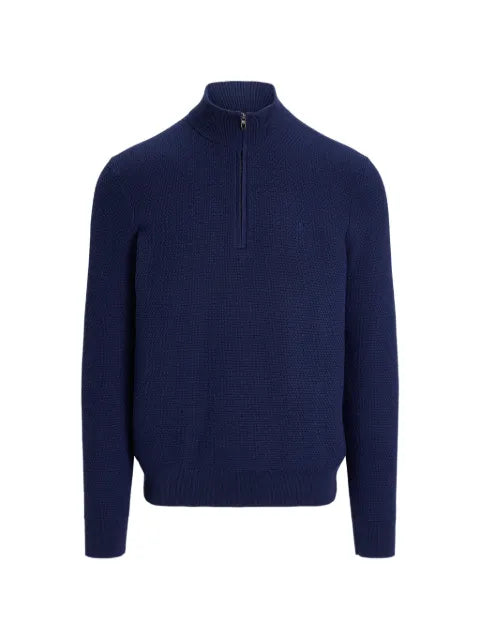 RLX Ralph Lauren half-zip waffle sweater