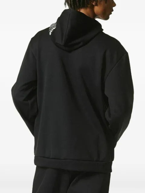 adidas zip-neck hoodie