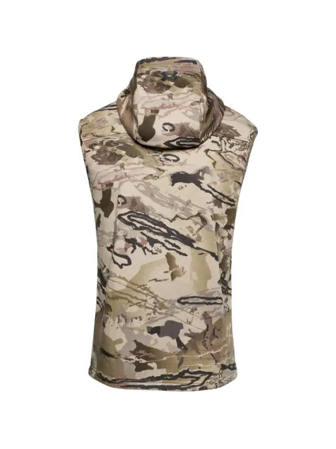Under Armour camouflage-pattern hooded gilet