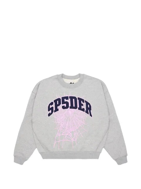 SP5DER logo-appliqué sweatshirt