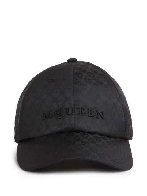 Alexander McQueen patterned baseball cap