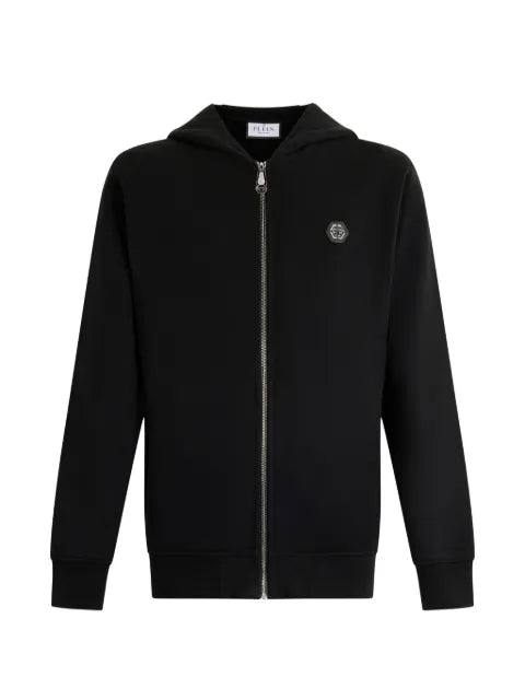 Philipp Plein zip basic hoodie