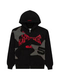 SP5DER Big Star zip-up hoodie.