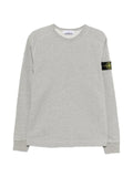 Stone Island 6100022 melange fleece sweatshirt