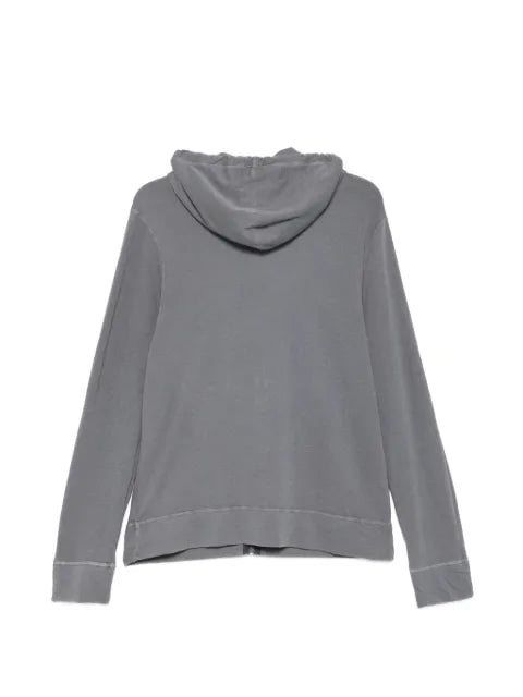 James Perse zip-up drawstring hoodie