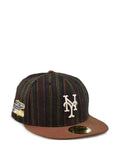 NEW ERA CAP 59FIFTY New York Mets herringbone baseball cap