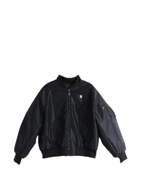 HELLSTAR logo-patch zip-up jacket