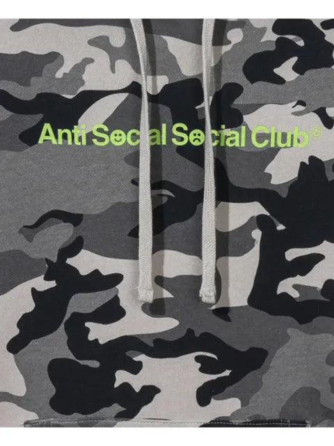 Anti Social Social Club camouflage-print hoodie