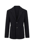 Ferragamo single-breasted jersey blazer