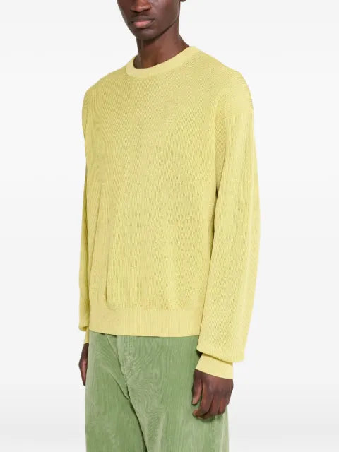 Auralee rib-knit cotton sweater
