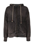 MONOSTEREO zip-up hoodie