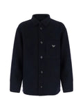 Emporio Armani logo-plaque jacket