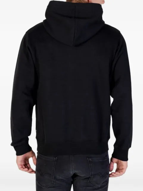 Replay logo-print drawstring hoodie
