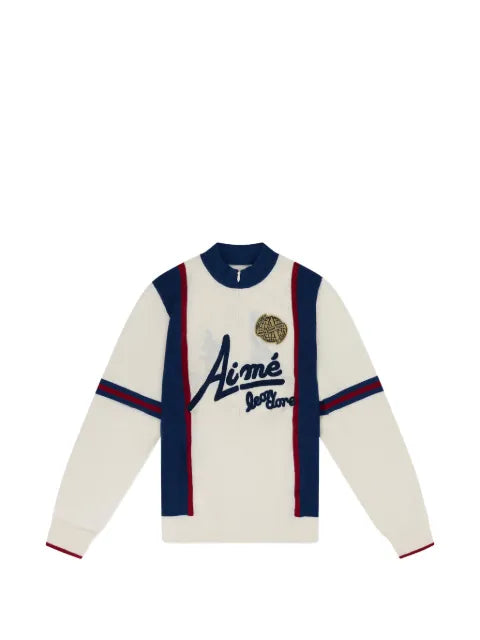 Aimé Leon Dore knit long-sleeve zip-up sweater