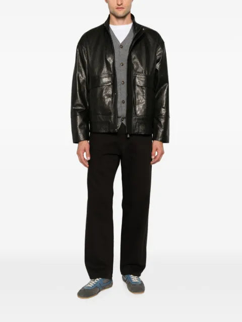 SERGIO MORETTI FIRENZE V-neck button-up cardigan