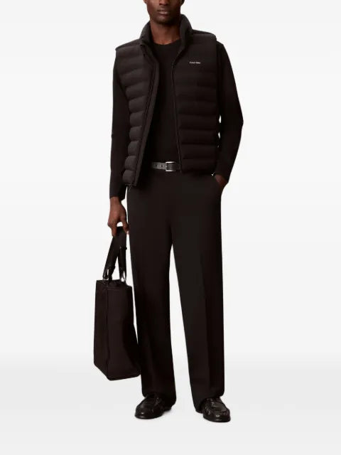 Calvin Klein quilted high-neck gilet