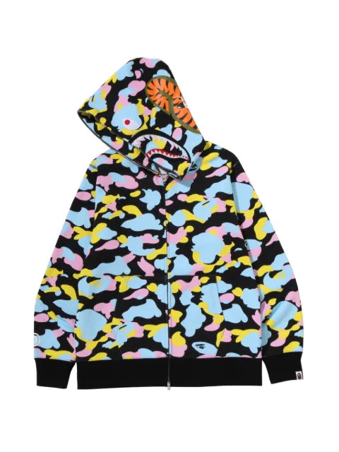 A BATHING APE® Shark Camo hoodie