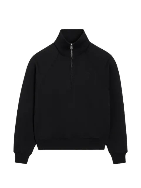 AMI Paris Ami de Coeur quarter-zip sweatshirt