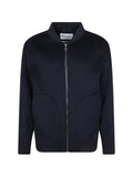 AMARÁNTO ribbed-trim bomber jacket