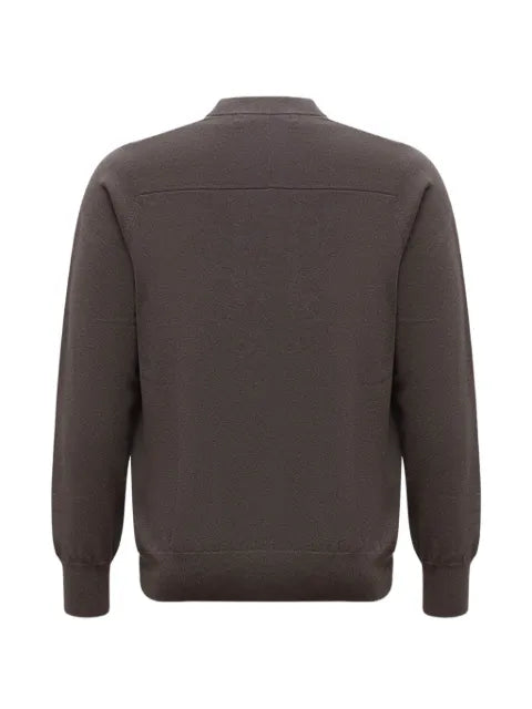 Department 5 logo-embroidered crew-neck sweater