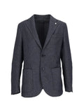 L.B.M. 1911 single-breasted notched-lapels blazer