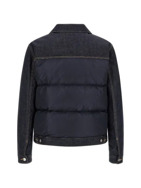 DSQUARED2 hybrid puffer jeans jacket