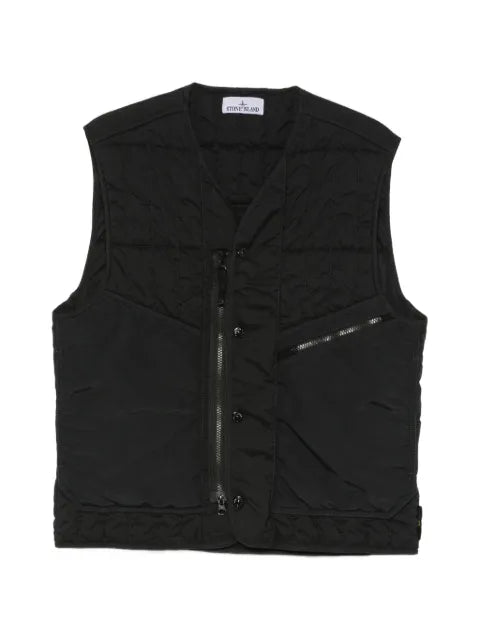 Stone Island G100005 ultralight nylon quilted-tc vest
