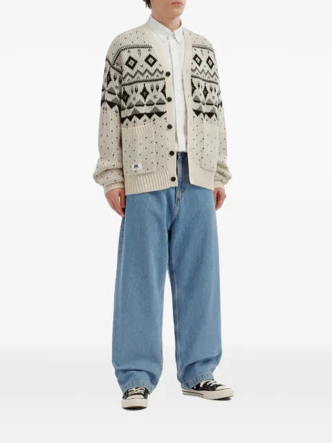 CHOCOOLATE V-neck knit cardigan