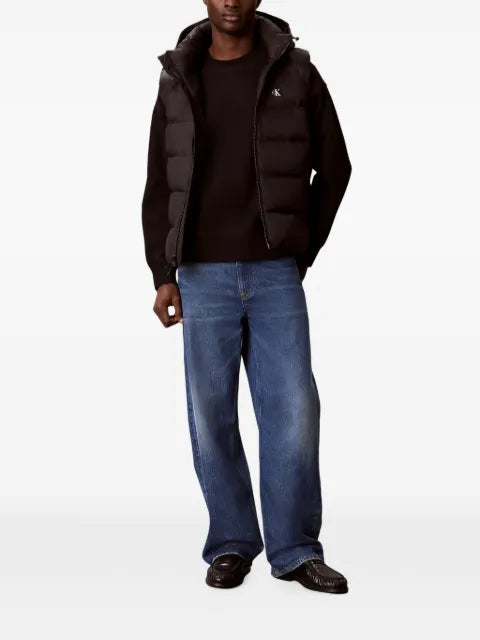 Calvin Klein quilted hooded gilet