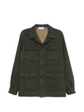 Gran Sasso herringbone-weave wool jacket