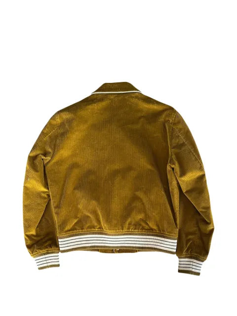 AMIRI corduroy logo-patch jacket