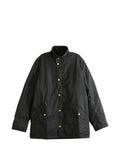 Barbour Prestbury waxed-cotton funnel-neck jacket