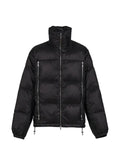 NO MAINTENANCE 4-zip puffer jacket