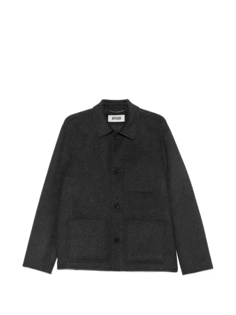 Drykorn button-up patch-pocket jacket