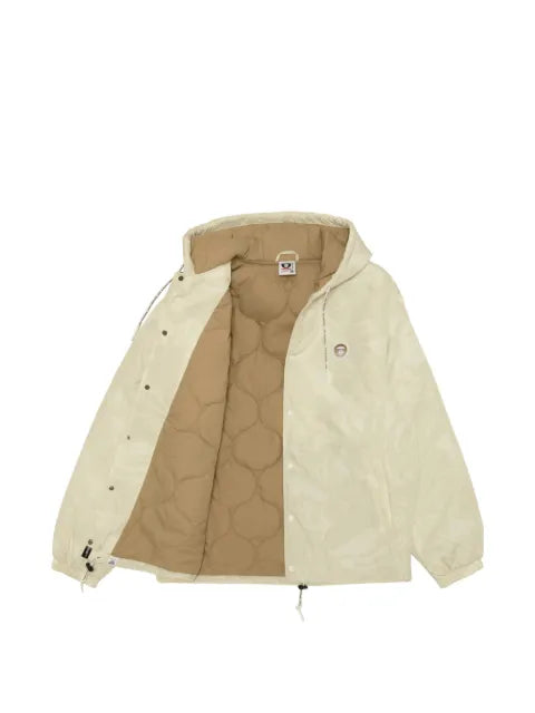 AAPE BY *A BATHING APE® camouflage-print hooded jacket