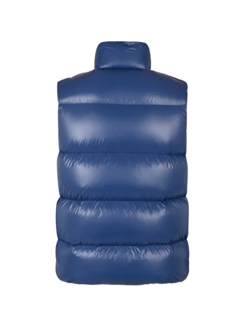 Moncler logo-patch quilted gilet