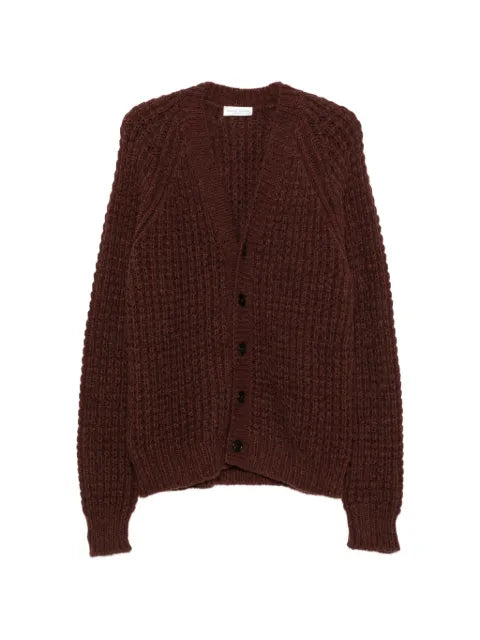 Roberto Collina chunky-knit V-neck cardigan