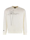 Rick Owens logo-embroidered sweatshirt