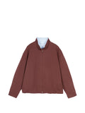 CROQUIS stand-collar relaxed-fit jacket