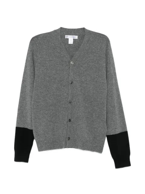 Comme des Garçons Homme colour-block wool cardigan