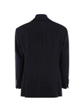 Brunello Cucinelli removable-gilet single-breasted wool blazer