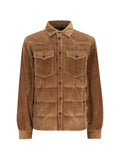 Moncler Grenoble quilted corduroy jacket