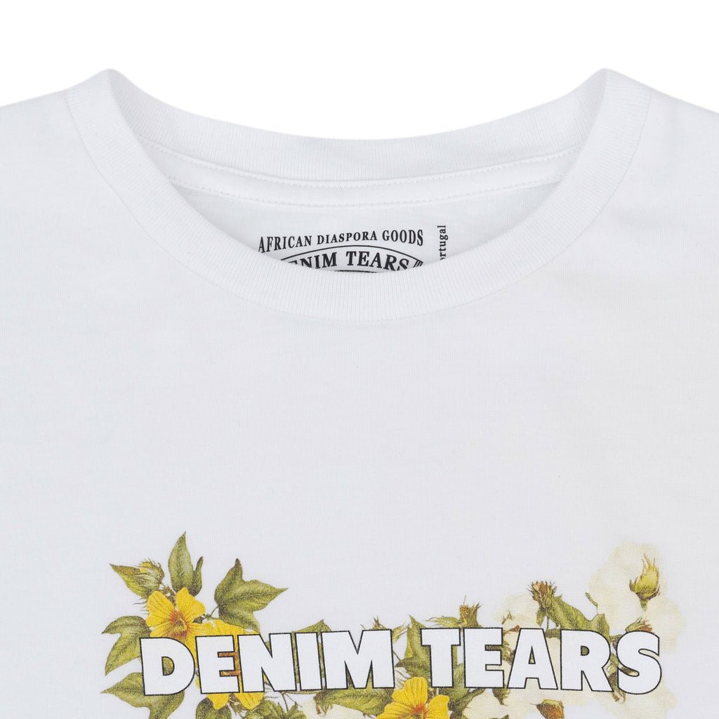 White Kids Cotton Wreath T-Shirt