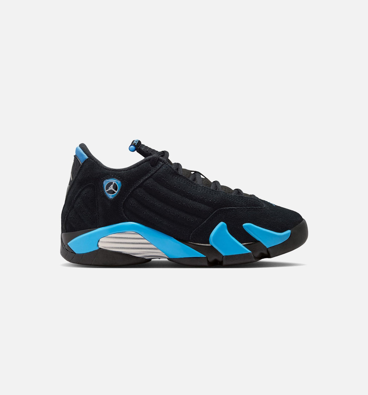 Air Jordan 14 Retro Black University Blue Grade School Lifestyle Shoe – Black/White/University Blue