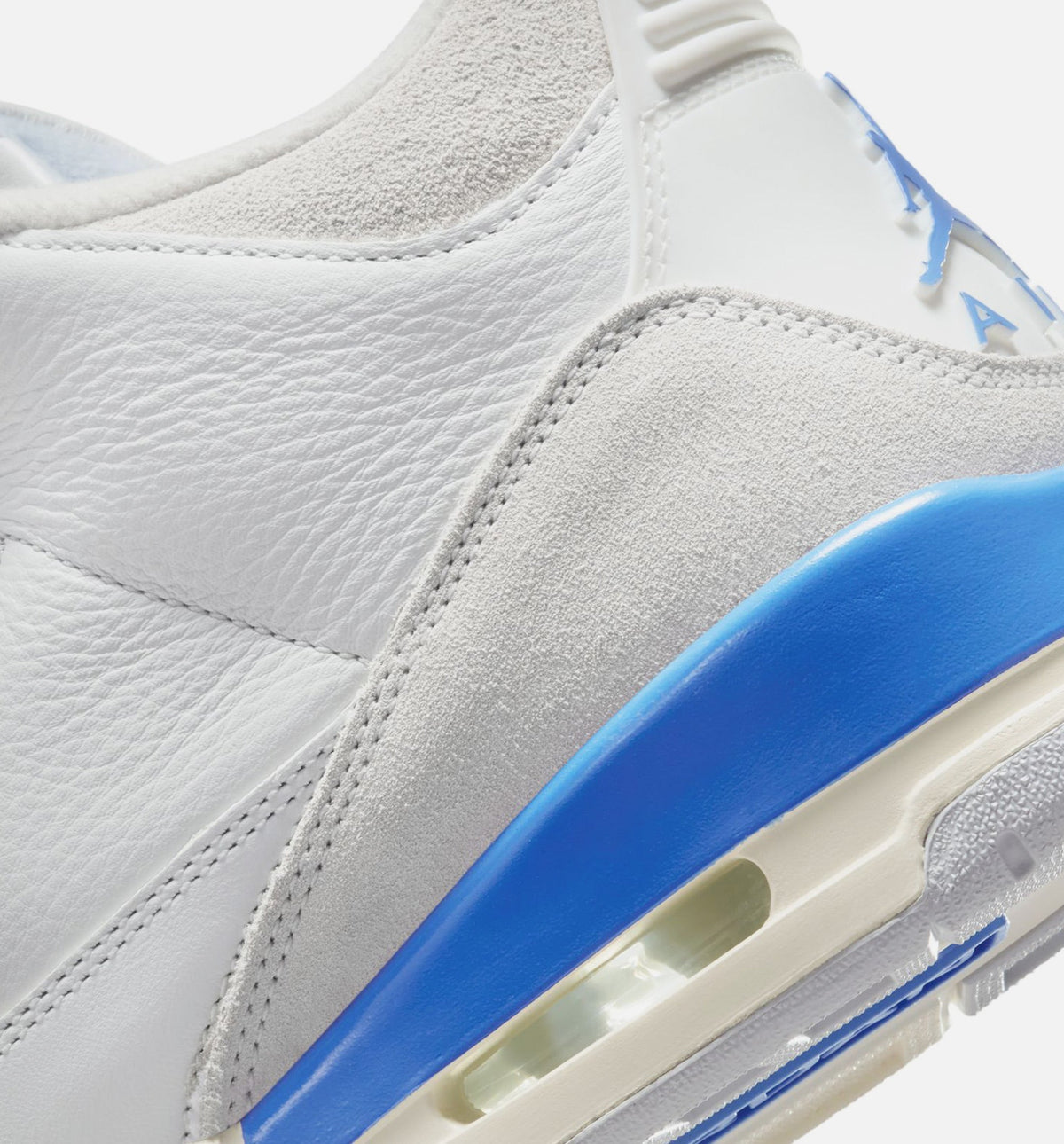 Air Jordan 3 Retro Lucky Shorts Men's Shoes - Summit White Hydrogen Blue Legend Blue