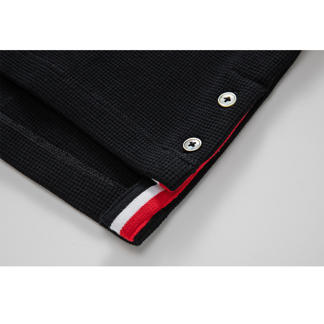 Men's Classic Four-Bar Wool Polo Shirt | Thom Browne