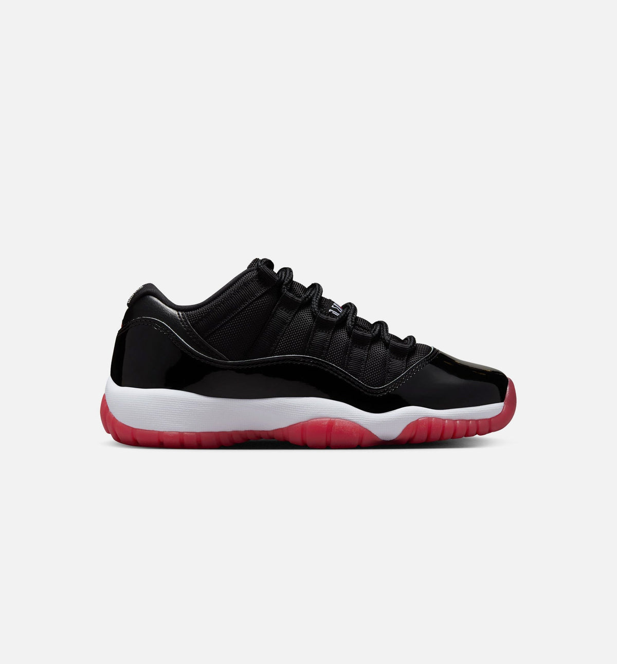 Air Jordan 11 Retro Bred Big Kids' Lifestyle Shoes - Black/Varsity Red/White