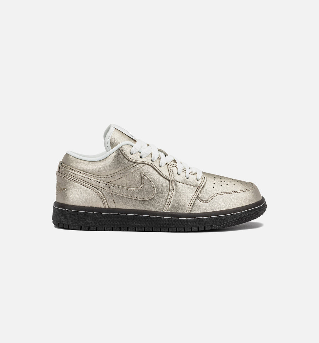 Air Jordan 1 Low SE Metallic Zinc – Women's Lifestyle Shoe in Metallic Zinc/Summit White/Velvet Brown/Metallic Zinc