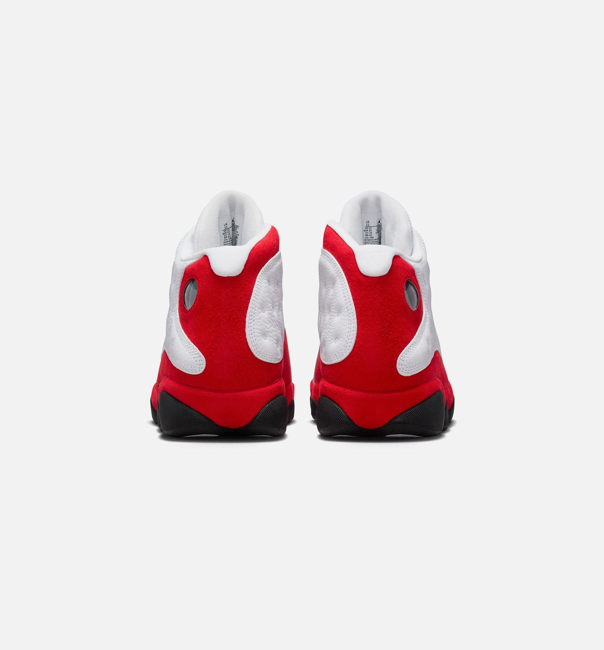 Air Jordan 13 Retro White & University Red Men's Lifestyle Shoes - White/Black/True Red