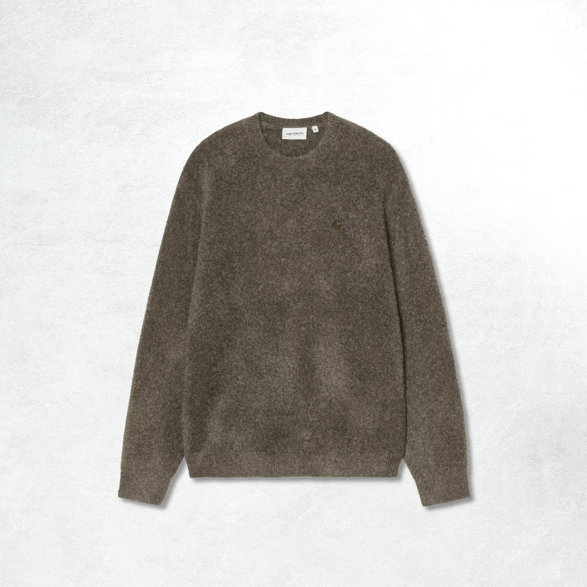 Carhartt WIP Curtis Sweater: Tangled Shungite